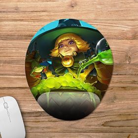 Pixxa Model -3 Oval Mobile Legends-Lolita Bilek Destekli Mouse Pad