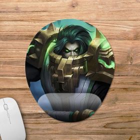 Pixxa Model -3 Oval Mobile Legends-Terizla Bilek Destekli Mouse Pad