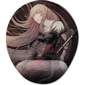 Pixxa Model -3 Oval Monogatari-Shinobu Oshino-Kiss-Shot Bilek Destekli Mouse Pad