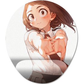 Pixxa Model -3 Oval My Hero Academia Bilek Destekli Mouse Pad