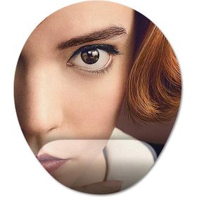 Pixxa Model 3 Oval The Queen's Gambit Bilek Destekli Mouse Pad