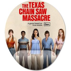 Pixxa Model 3 Oval The Texas Chain Saw Massacre Bilek Destekli Mouse Pad