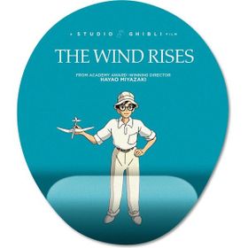 Pixxa Model 3 Oval The Wind Rises Rüzgar Yükseliyor Studio Ghibli Bilek Destekli Mouse Pad