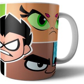 Pixxa Model 3 Teen Titans Go Kupa Bardak