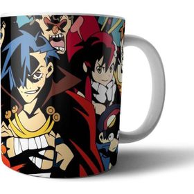 Pixxa Model 3 Tengen Toppa Gurren Lagann Kupa Bardak