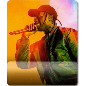 Pixxa Model - 3 Travis Scott Bilek Destekli Mouse Pad