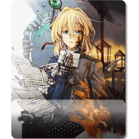 Pixxa Model - 3 Violet Evergarden Bilek Destekli Mouse Pad