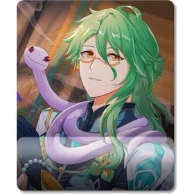 Pixxa Model - 4 Baizhu - Genshin Impact Bilek Destekli Mouse Pad