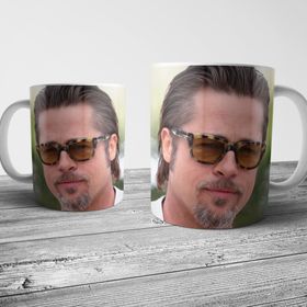 Pixxa Model 4 Brad Pitt Kupa Bardak