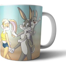 Pixxa Model 4 Bugs ve Lola Bunny Kupa Bardak