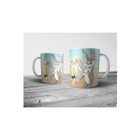 Pixxa Model 4 Bugs ve Lola Bunny Kupa Bardak