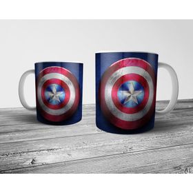 Pixxa Model 4 Captain America Kaptan Amerika Kupa Bardak