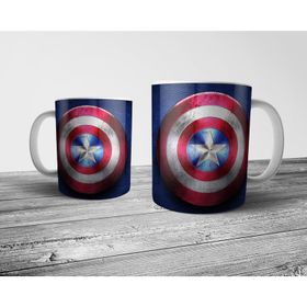 Pixxa Model 4 Captain America Kaptan Amerika Kupa Bardak