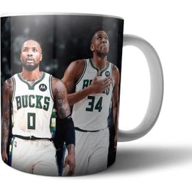 Pixxa Model 4 Damian Lillard Milwaukee Bucks Nba Kupa Bardak