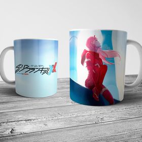 Pixxa Model 4 Darling in the Franxx - Zero Two Kupa Bardak
