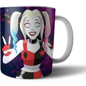 Pixxa Model 4 Harley Quinn Kupa Bardak
