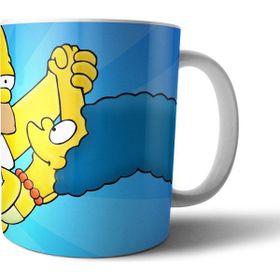 Pixxa Model 4 Homer ve Marge Kupa Bardak