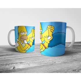 Pixxa Model 4 Homer ve Marge Kupa Bardak