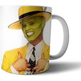 Pixxa Model 4 Jim Carrey Maske MASK Kupa Bardak