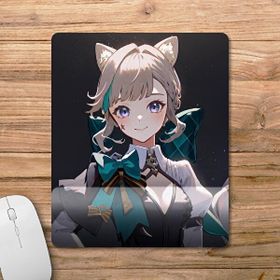 Pixxa Model -4 Lynette Genshin Impact Bilek Destekli Mouse Pad