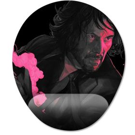 Pixxa Model -4 Oval John Wick 4 Bilek Destekli Mouse Pad