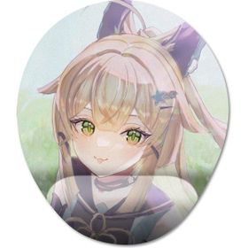 Pixxa Model -4 Oval Kirara Genshin Impact Bilek Destekli Mouse Pad