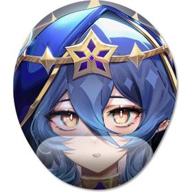 Pixxa Model -4 Oval Layla - Genshin Impact Bilek Destekli Mouse Pad