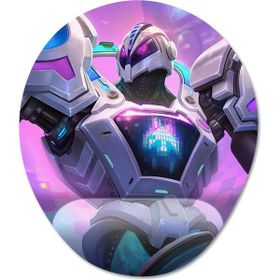 Pixxa Model -4 Oval Mobile Legends-Uranus Bilek Destekli Mouse Pad