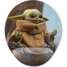 Pixxa Model 4 Oval the Mandalorian Bilek Destekli Mouse Pad