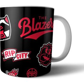 Pixxa Model 4 Portland Trail Blazers NBA Kupa Bardak