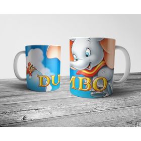 Pixxa Model 4 Uçan Fil Dumbo Kupa Bardak