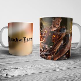 Pixxa Model 5 Attack on Titan Kupa Bardak