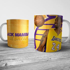 Pixxa Model 5 Black Mamba Kobe Bryant Kupa Bardak