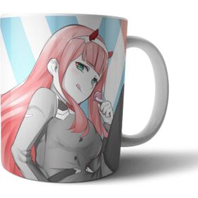 Pixxa Model 5 Darling in the Franxx - Zero Two Kupa Bardak