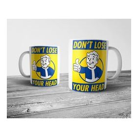 Pixxa Model 5 Fallout Don't Lose Your Head Kupa Bardak