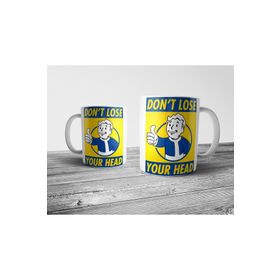 Pixxa Model 5 Fallout Don't Lose Your Head Kupa Bardak