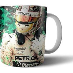 Pixxa Model 5 Lewis Hamilton Mercedes Formula Kupa Bardak
