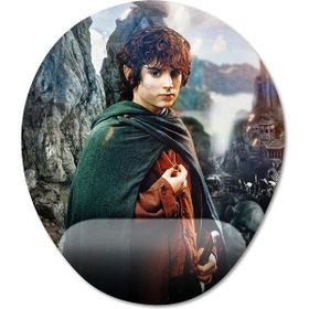 Pixxa Model 5 Oval Marjinal Yüzüklerin Efendisi - Lord of the Rings Bilek Destekli Mouse Pad