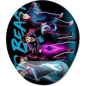 Pixxa Model -5 Oval Mr. Beast Bilek Destekli Mouse Pad