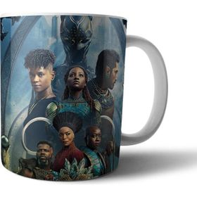 Pixxa Model 6 Black Panther Wakanda Forever Kupa Bardak