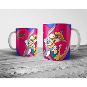 Pixxa Model 6 Bugs ve Lola Bunny Kupa Bardak