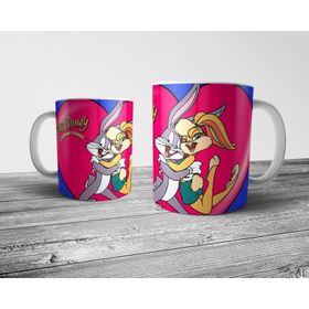 Pixxa Model 6 Bugs ve Lola Bunny Kupa Bardak