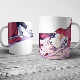 Pixxa Model 6 Darling in the Franxx - Zero Two Kupa Bardak