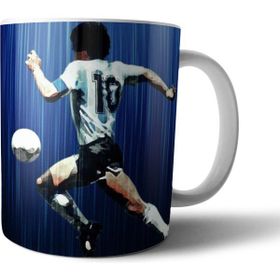 Pixxa Model 6 Diego Armando Maradona Arjantin Napoli Kupa Bardak
