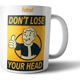 Pixxa Model 6 Fallout Don't Lose Your Head Kupa Bardak