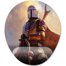 Pixxa Model 6 Oval the Mandalorian Bilek Destekli Mouse Pad
