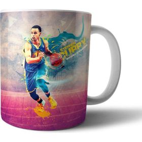 Pixxa Model 6 Stephen Curry Steph Curry Golden State Warriors Nba Kupa Bardak