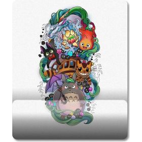 Pixxa Model - 6 Studio Ghibli Bilek Destekli Mouse Pad