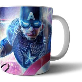Pixxa Model 7 Captain America Kaptan Amerika Kupa Bardak