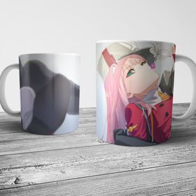 Pixxa Model 7 Darling in the Franxx - Zero Two Kupa Bardak